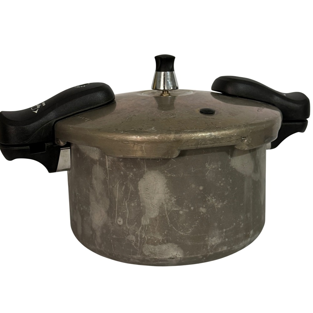 Philippe Richard 5 Quart Pressure Cooker Lid Manual Aluminum‎ Gas Electric